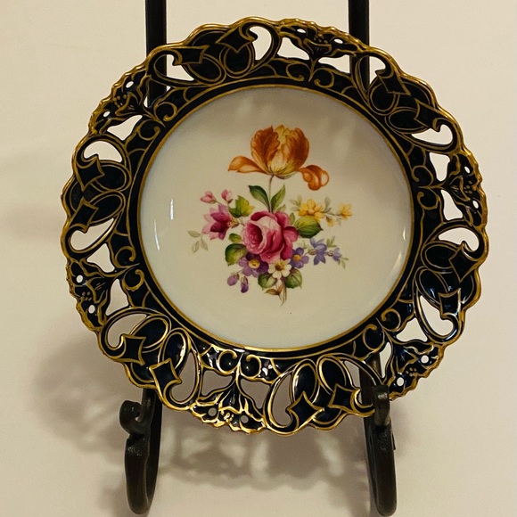 JLMENAU Graf von Henneberg Porzellan Dish - Picture 1 of 4